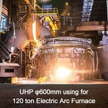 UHP Graphite Electrodes using for EAF